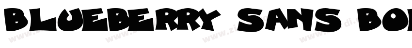 Blueberry Sans Bold字体转换